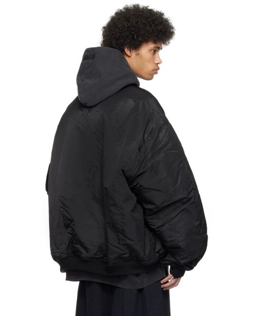 Vetements Black Orange Alpha Industries Edition Reversible