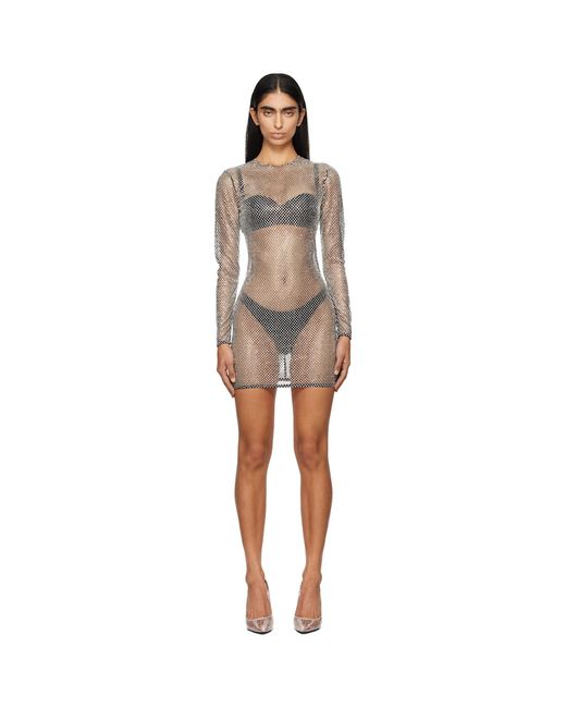 Ashley Williams Black Vegas Minidress