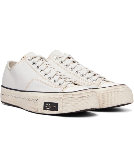 Visvim Black Off- Skagway Lo G.Patten Sneakers for men