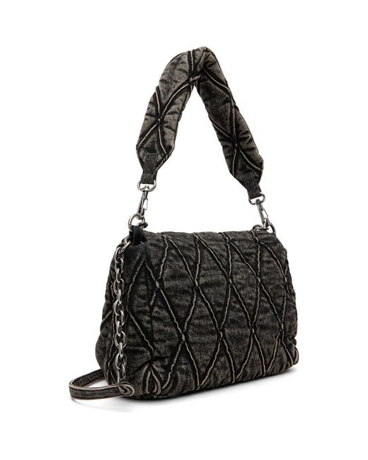 DIESEL Black Dsl 3D X Camera Bag for men