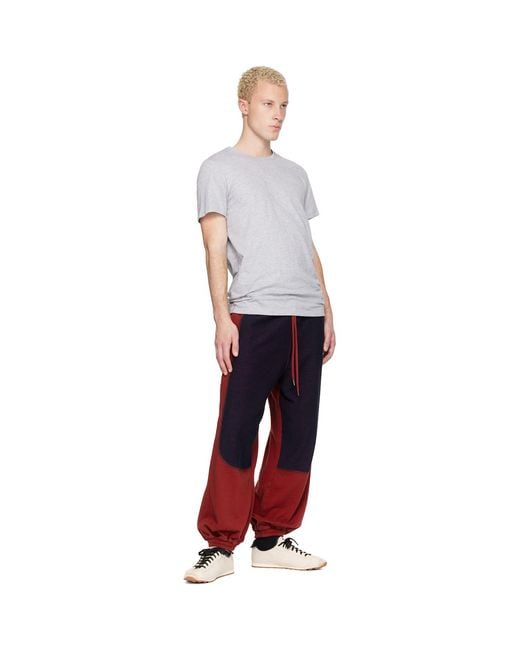 Vivienne Westwood Gray Two-Pack Cotton Jersey T-Shirts for men