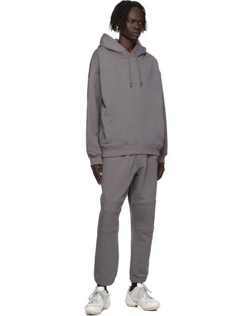 Y-3 Black Graphic Hoodie for men