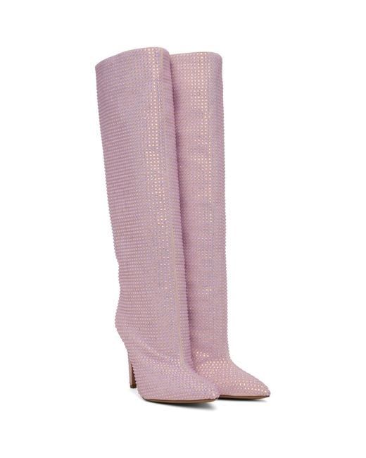 Paris Texas Pink Holly Stiletto Boots