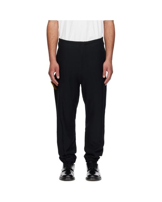 Undercover Black Champion Edition Uc1F4501 Sweatpants for men