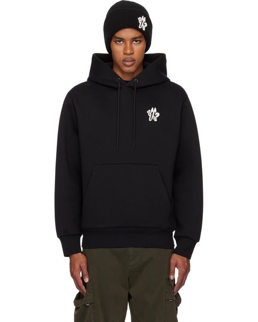 メンズ Moncler ブラック Archivio Creativo フーディ Black