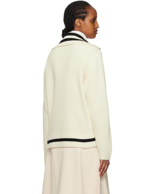Moncler Natural White Padded Jacket