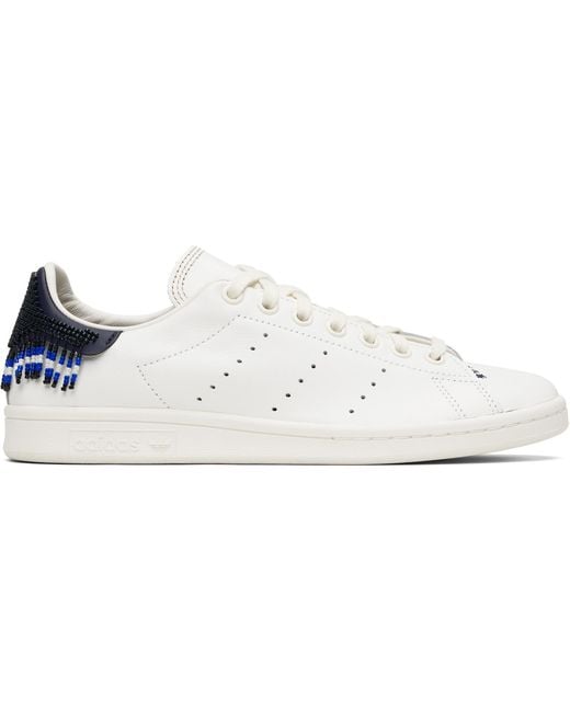 Adidas Originals Black Edison Chen Edition Clot Stan Smith Sneakers for men