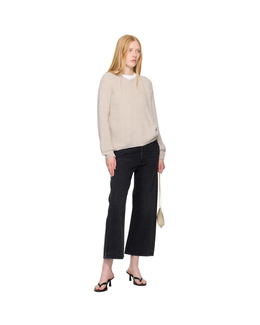 Citizens of Humanity Black Wide Leg Vintage Gaucho Jeans