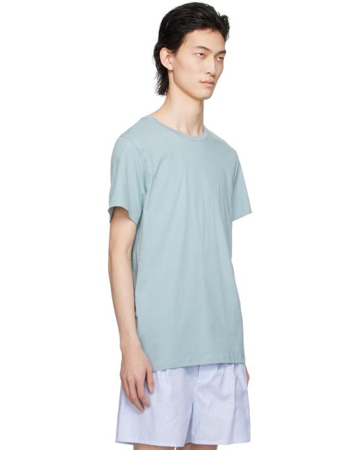Ensemble de trois t-shirts e Calvin Klein pour homme en coloris Blue