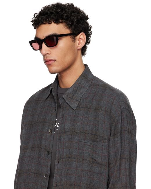 Our Legacy Scream Sunglasses in Black for Men | Lyst