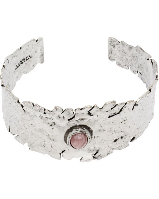 Isabel Marant White Joanne Cuff Bracelet