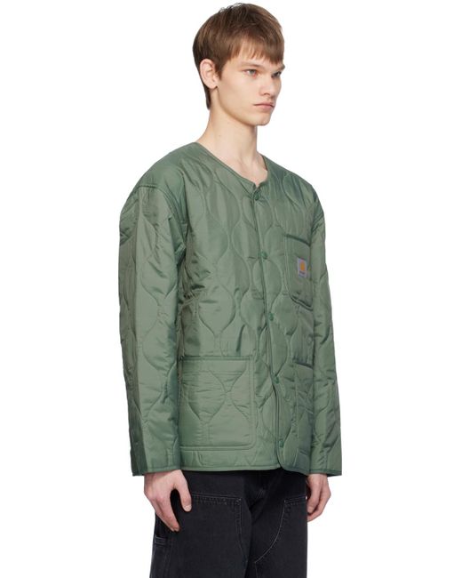 Carhartt Green Skyton Jacket for men