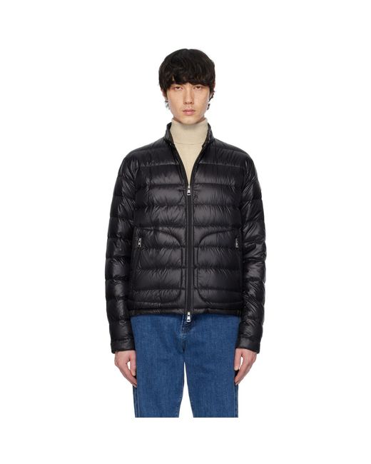 Moncler Black Acorus Short Down Jacket for men