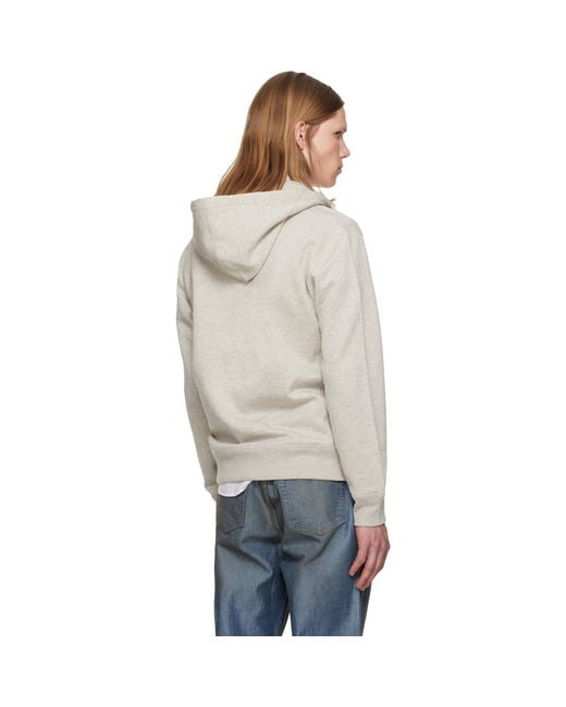 Polo Ralph Lauren Gray Fleece Full-Zip Hoodie for men