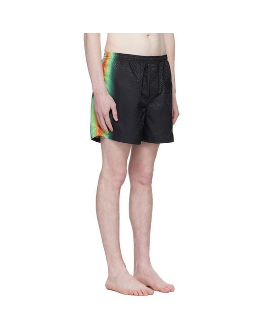 Casablanca Black Shorts for men