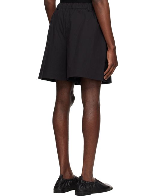 Simone Rocha Black Cargo Pocket Shorts for men