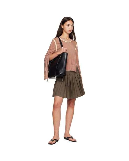 DIESEL Black D-Rop E/W Tote