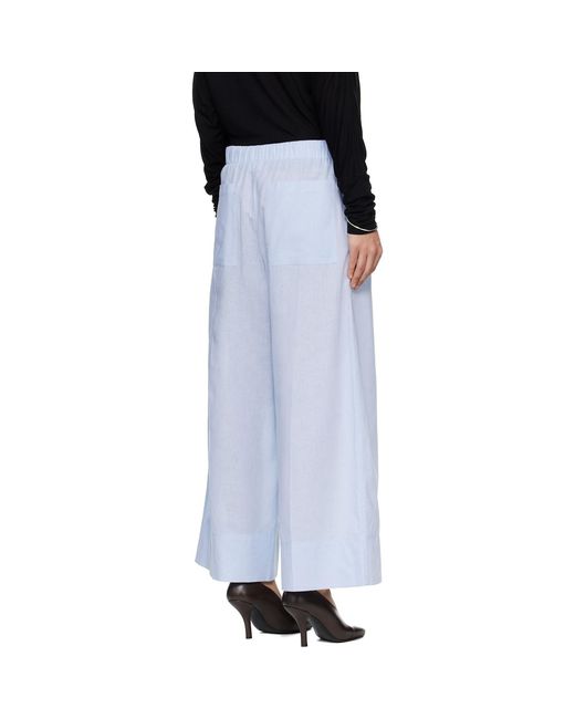 Totême  Black Wide Summer Trousers