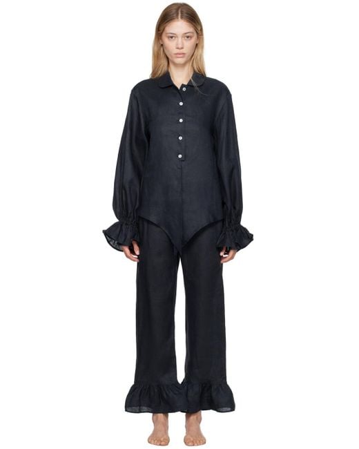 Sleeper Black Rumba Pyjama Set