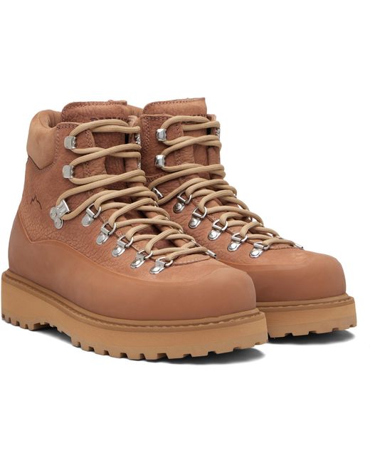 Diemme Black Tan Roccia Vet Gomma Boots for men