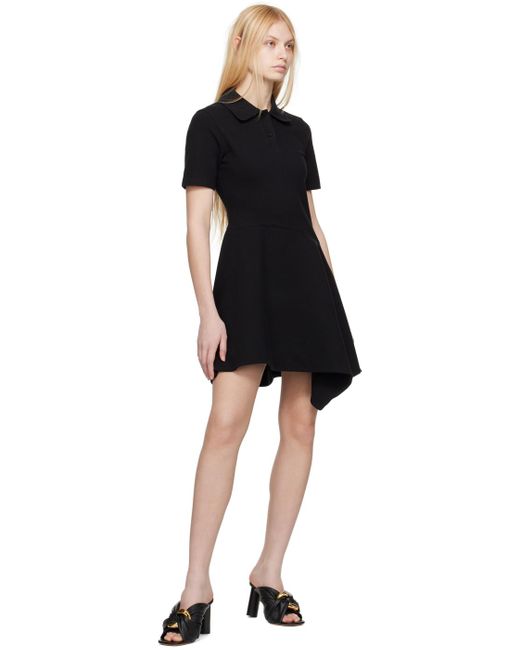 J.W. Anderson Black Corner Leather Heeled Sandals