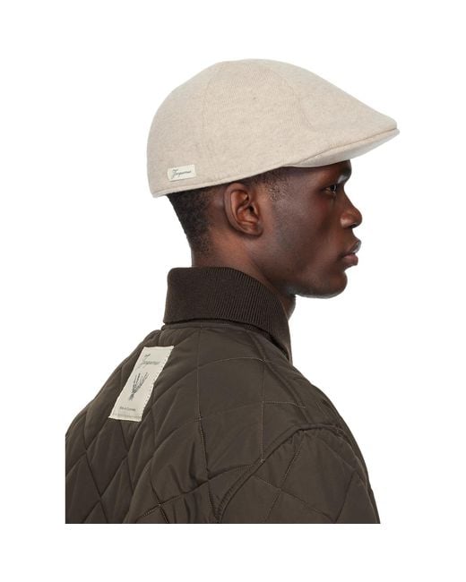 Jacquemus Brown 'The Atelier' Cap for men