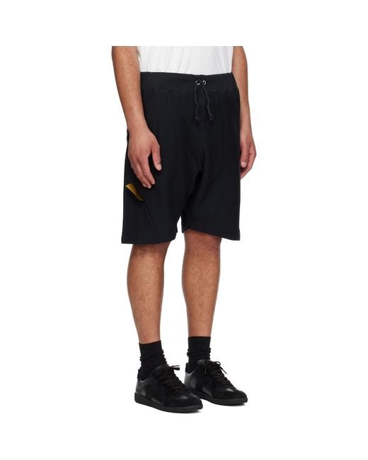 Undercover Black Champion Edition Uc1F4502 Shorts for men
