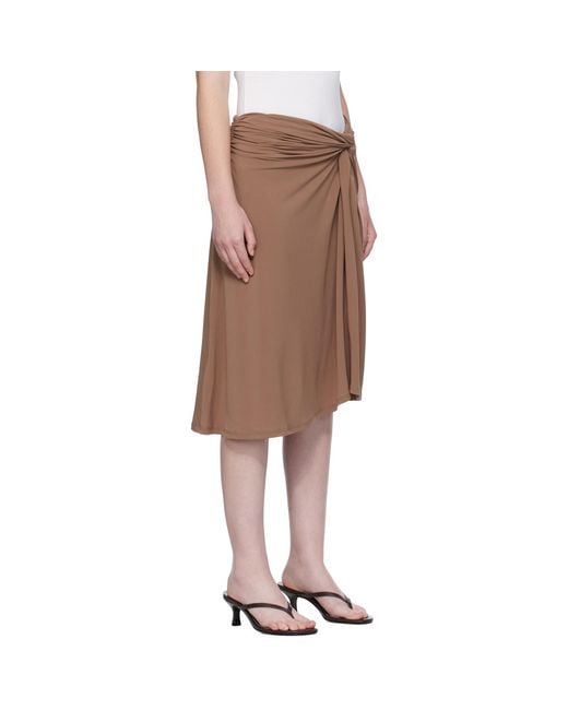 Paris Georgia Black Elemental Ida Midi Skirt