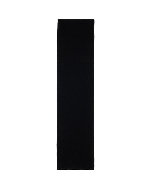 Écharpe Noire En Molleton Rier en coloris Black