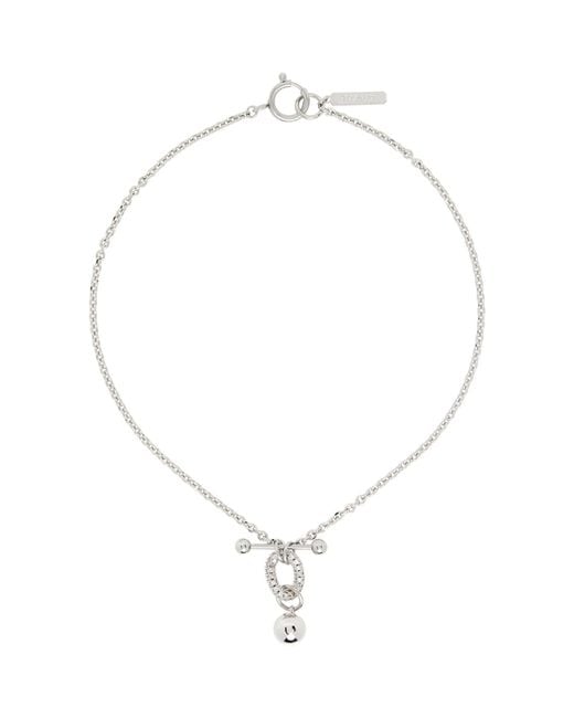 Justine Clenquet Metallic Gordon Choker