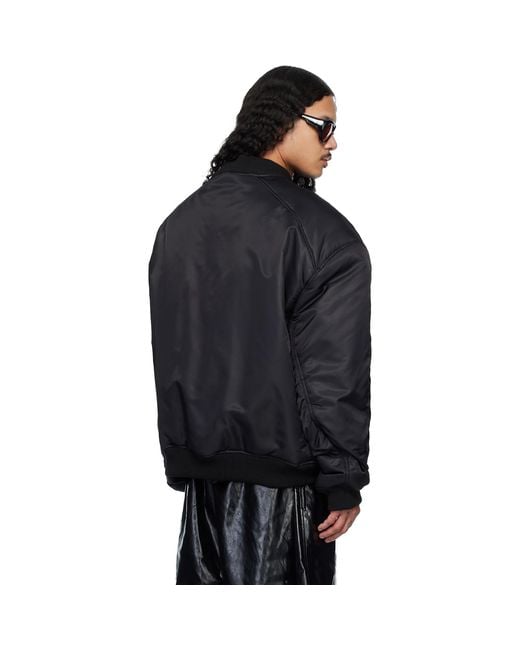 Lu'u Dan Black Unibomber Sweatshirt for men