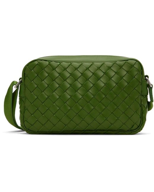 Bottega Green Small Classic Camera Bag for Men Lyst