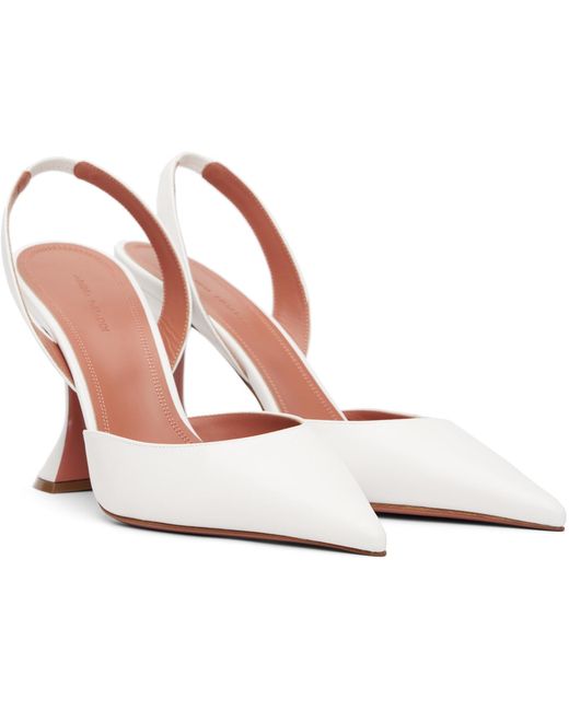 AMINA MUADDI Black Holli Sling 95 Heels