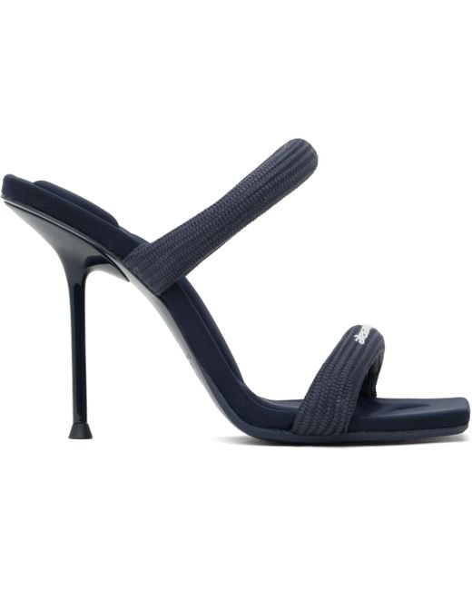 Alexander Wang Blue Julie Tubular Webbing Sandal