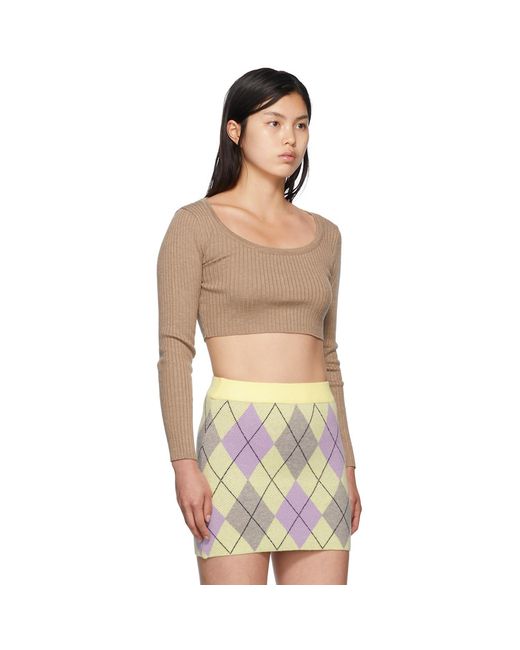 Nφdress Green Polyester Sweater