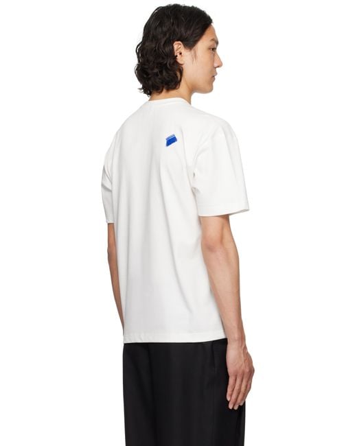 Adererror 0109 T-Shirt in White for Men | Lyst