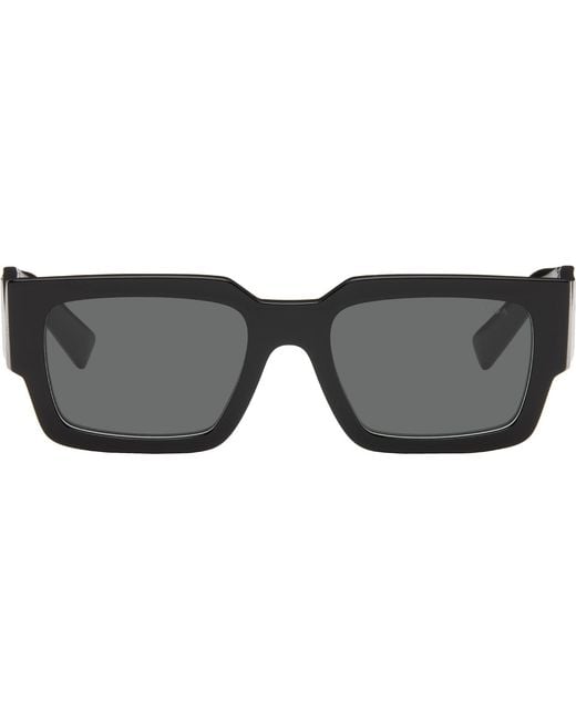Prada Black Square Sunglasses for men