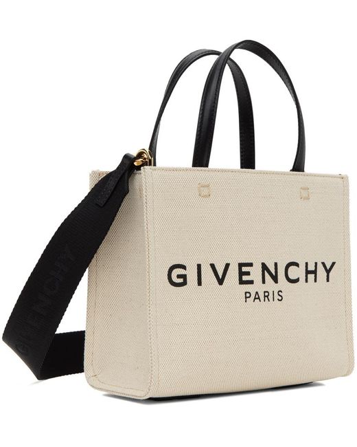 Givenchy & ミニ G トートバッグ Natural