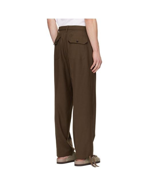 Sacai Multicolor Suiting Trousers for men