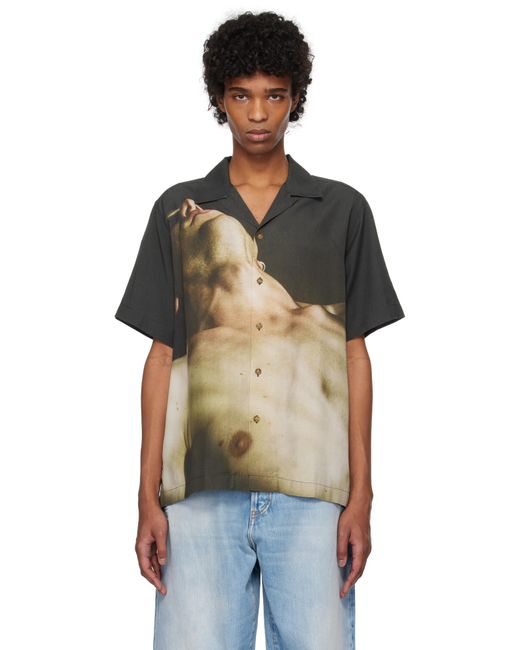 Carne Bollente Black Spyros' Climax Shirt for men