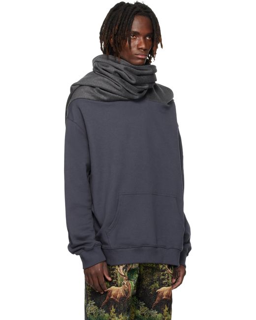 Bless Black Ssense Exclusive Loopsweater Hoodie for men