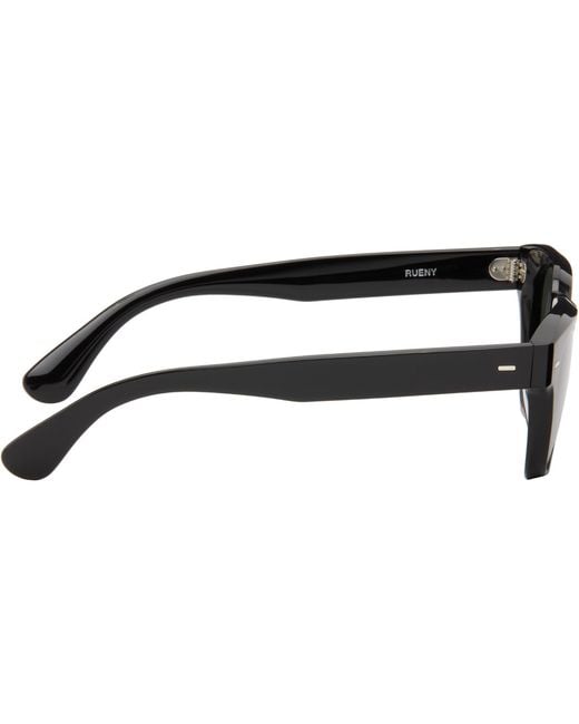 Oliver Peoples Black Rueny Sunglasses for men