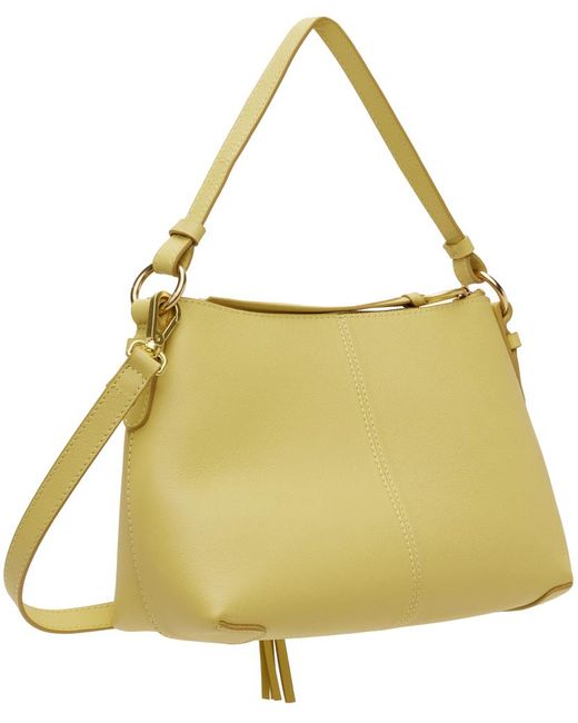See By Chloé Yellow Small Joan Crossbody Shoulder Bag