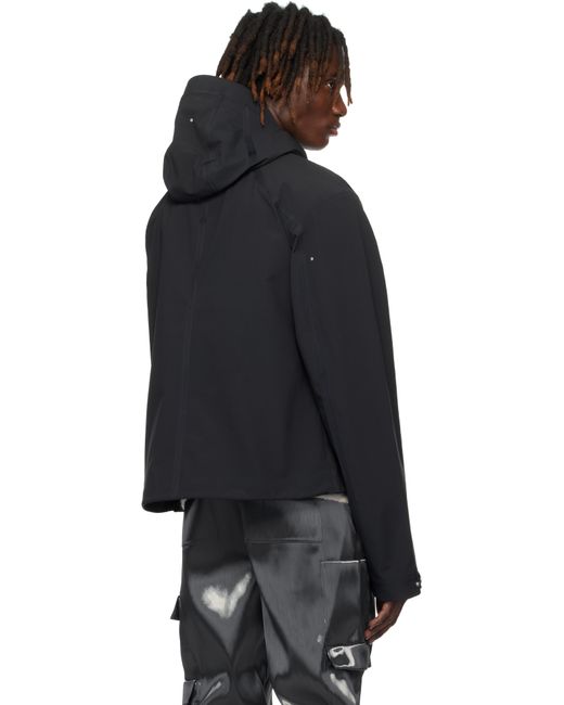 Heliot Emil Black Cloisterd Technical Jacket | ModeSens