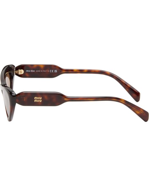 Miu Miu Brown Collection' Sunglasses