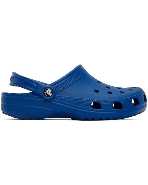Crocs™ Blue Classic Clogs for Men | Lyst