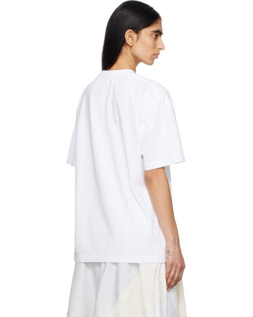 J.W. Anderson ホワイト Diorama プリントTシャツ White