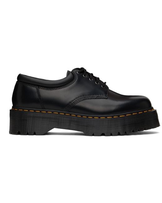 black 8053 quad platform derbys