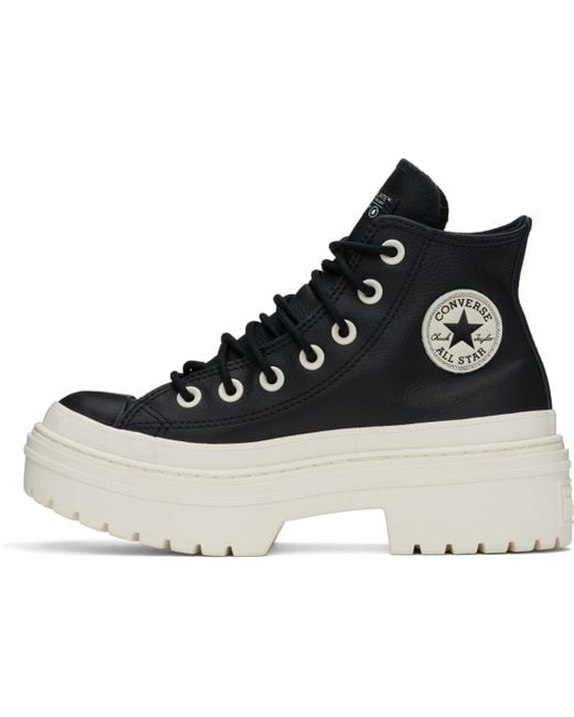 Converse Black Chuck Taylor All Star Platform Waterproof Sneakers