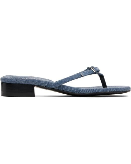 Paloma Wool Black Mica Sandals